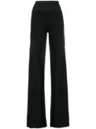 Rick Owens Forever Bias Wide-leg Trousers - Black