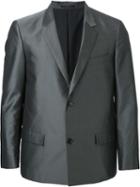 Jil Sander Metallic Blazer, Men's, Size: 50, Grey, Cotton