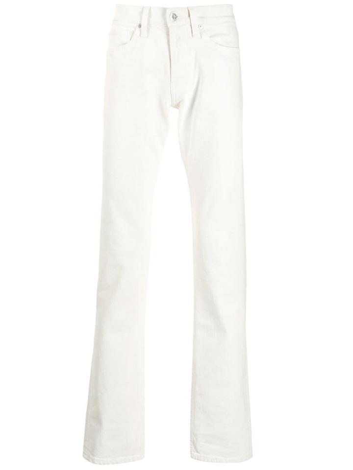 Helmut Lang Drain Pipe Jeans - White