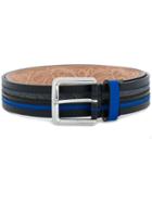 Etro Striped Belt - Black