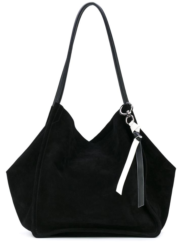Proenza Schouler Extra Large Suede Tote - Black