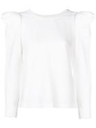 A.l.c. Ruffled Shoulder Blouse - White