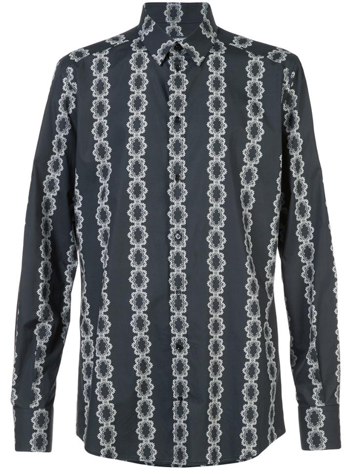 Dolce & Gabbana Printed Shirt - Black