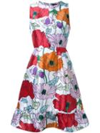 Dress Camp Floral Print A-line Dress