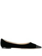 Jimmy Choo Love Ballerina Flats - Black