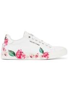 Philipp Plein Lo-top Flowers Sneakers - White