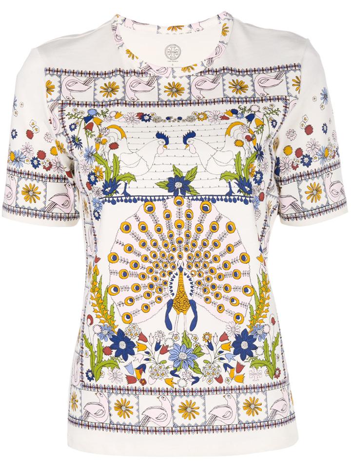 Tory Burch Kerry Short-sleeve T-shirt - White