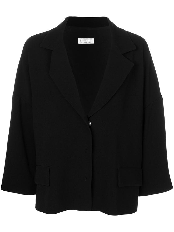 Alberto Biani Single Breasted Jacket - Black