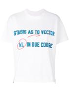 Sacai All In Due Course T-shirt - White