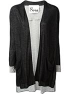 8pm Fine Knit Open Front Cardigan