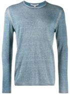 John Varvatos Long Sleeve Jumper - Blue