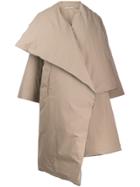 Dusan Mid-length Oversized Coat - Neutrals