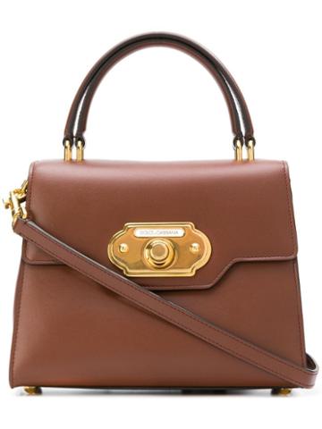 Dolce & Gabbana Welcome Tote - Brown