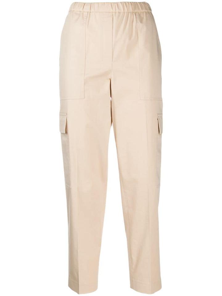 Theory Straight-leg Cargo Trousers - Neutrals