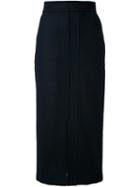 G.v.g.v. Pencil Skirt, Women's, Size: 36, Black, Nylon/wool