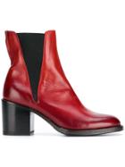 Pantanetti Pull-on Ankle Boots - Red