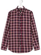 Dsquared2 Kids - Checked Shirt - Kids - Cotton - 16 Yrs, Red