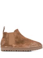 Marsèll Textured Slip-on Boots - Brown
