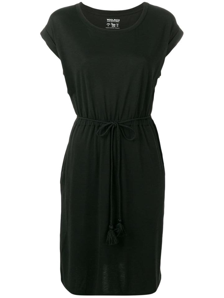 Woolrich Tassel Belt Dress - Black