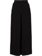 Rachel Comey Patch Pocket Cropped Trousers, Women's, Size: 4, Black, Polyester
