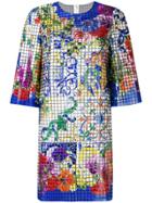 Dolce & Gabbana Mosaic Majolica Print Dress - Multicolour