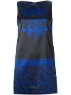 Versace Gothic Logo Dress