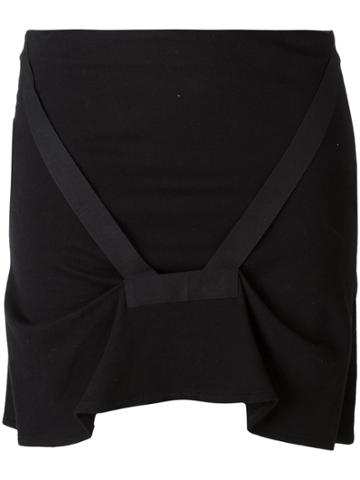 Helmut Lang Vintage Bondage Strap Skirt - Black