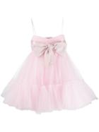 Brognano Layered Tulle Mini Dress - Pink