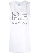 P.e Nation The Base Load Tank Top - White