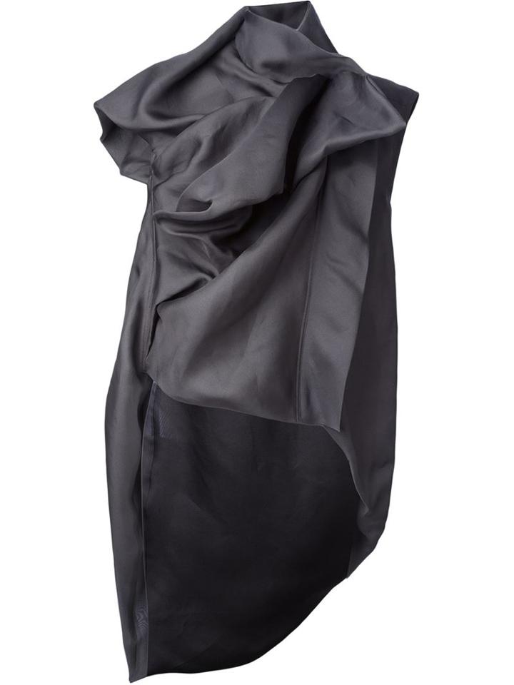 Rick Owens Structured Sleeveless Jacket