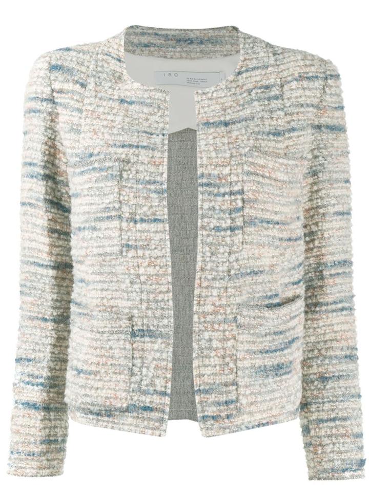 Iro Belugo Tweed Jacket - Neutrals