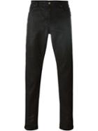 Saint Laurent Classic Slim Jeans, Men's, Size: 30, Black, Cotton/spandex/elastane