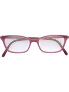 Oliver Peoples 'scarla' Glasses, Pink/purple, Acetate