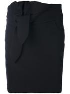 Iro Katmore Fitted Mini Skirt - Black