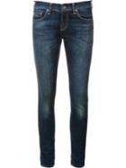 Rag & Bone /jean 'dre' Cropped Jeans, Women's, Size: 27, Blue, Cotton/polyurethane