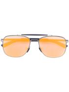 Mykita Square Frame Sunglasses - Blue