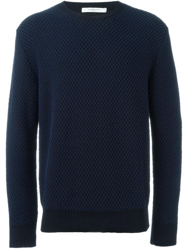 Givenchy Fishnet Embroidered Jumper