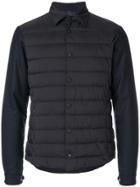 Herno Padded Front Coat - Blue