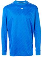 Adidas Originals By Alexander Wang - Soccer Long Sleeved T-shirt - Unisex - Polyester - L, Blue