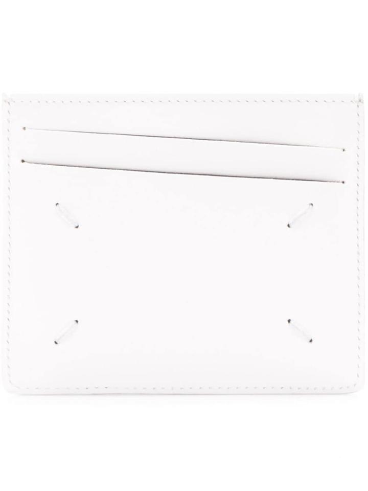 Maison Margiela Zig-zag Knitted Hat - White