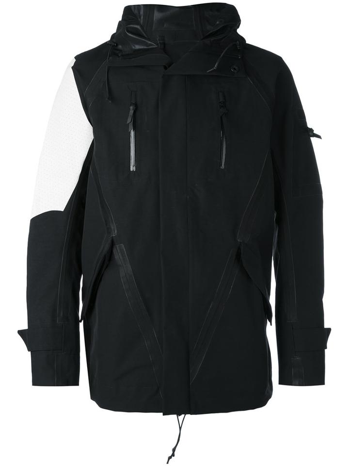 11 By Boris Bidjan Saberi - Tape Seam Printed Jacket - Men - Cotton/nylon - M, Black, Cotton/nylon
