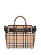 Burberry The Mini Vintage Check Triple Stud Belt Bag - Yellow