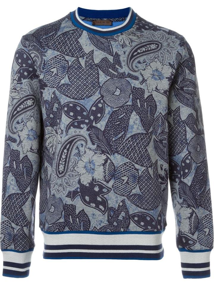 Etro Paisley Print Sweatshirt