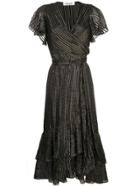 Diane Von Furstenberg Donnie Midi Dress - Black