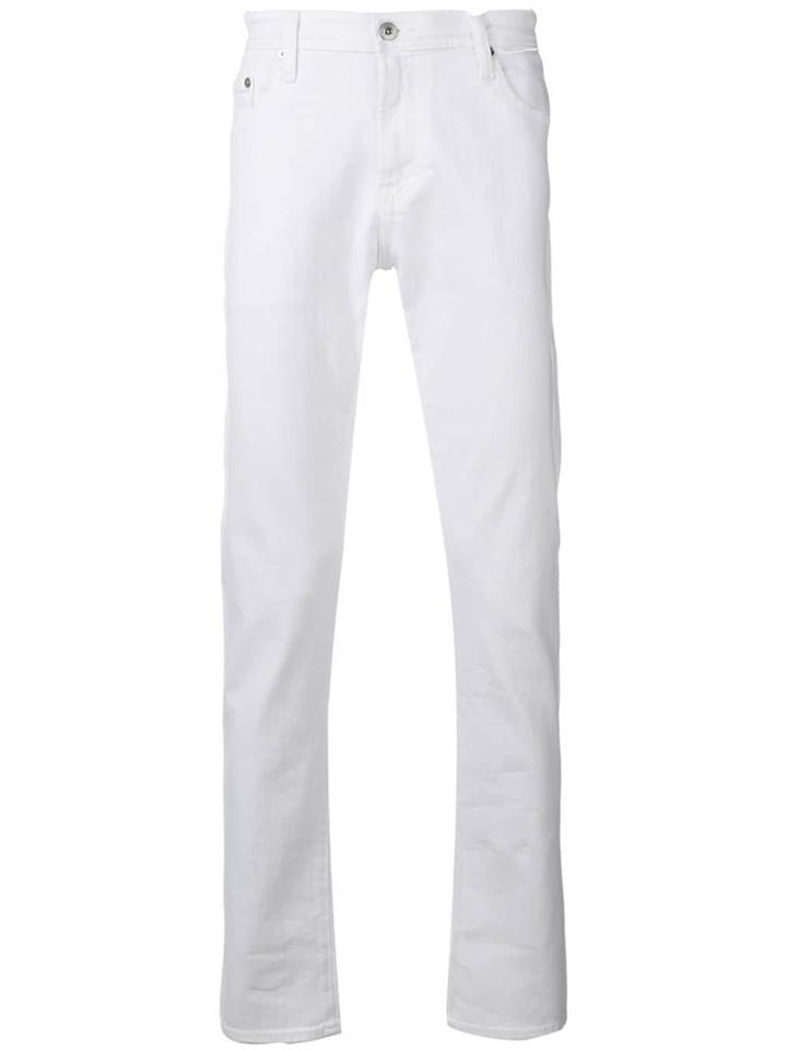 Ag Jeans Straight Leg Jeans - White