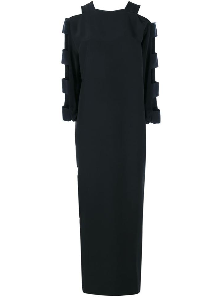 Alessandra Rich Silk Cut-out Dress