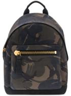 Tom Ford Camouflage Print Backpack - Grey