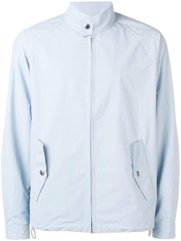 Mackintosh Zip Front Jacket - Blue