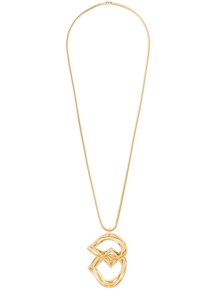 Dsquared2 'dd' Necklace, Women's, Metallic