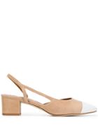 Paris Texas Slingback Pumps - Neutrals